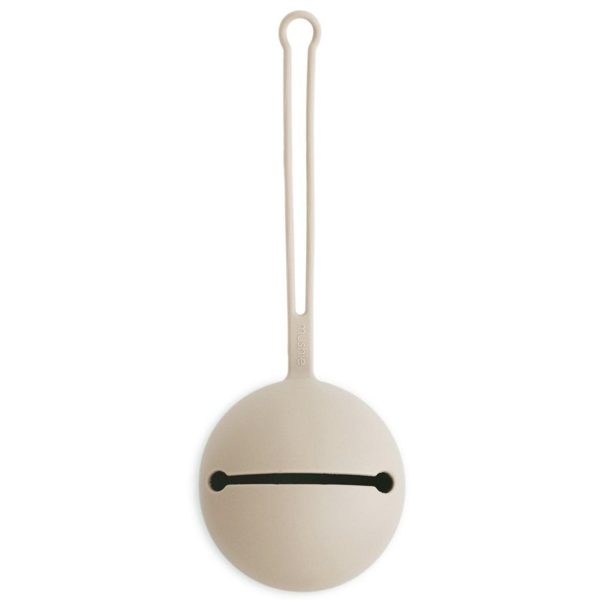 Mushie Silicone Pacifier Holder Case