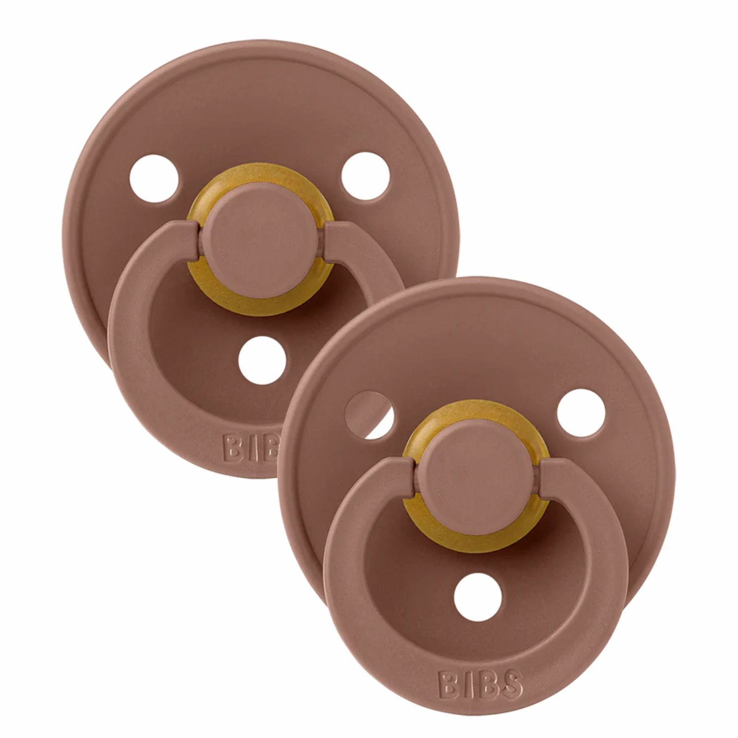BIBS Colour 2-Pack Pacifier Set – Woodchuck