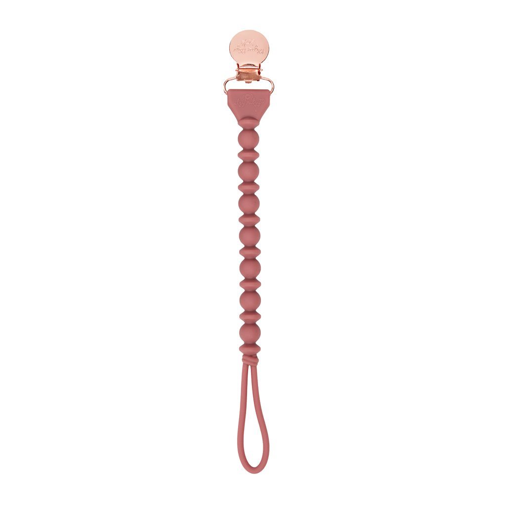 Itzy Ritzy Sweetie Strap Beaded Pacifier Clip