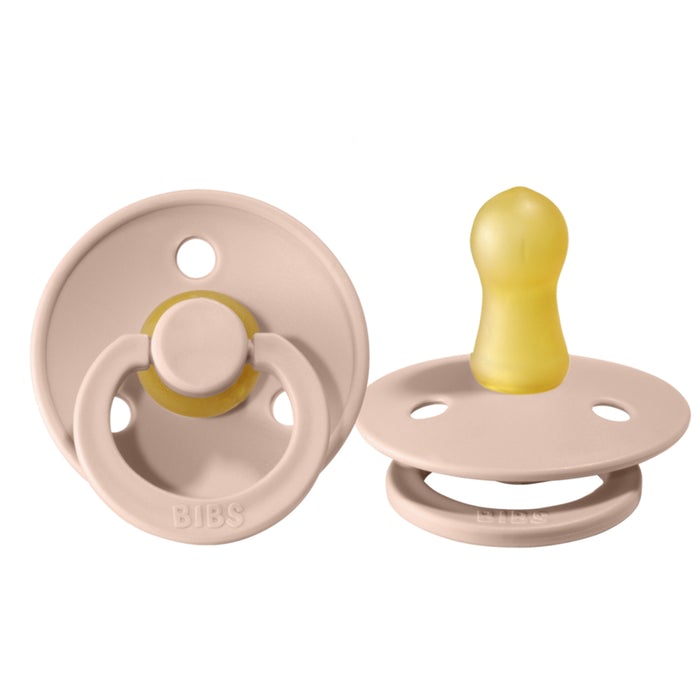 BIBS Colour 2-Pack Pacifier Set – Blush