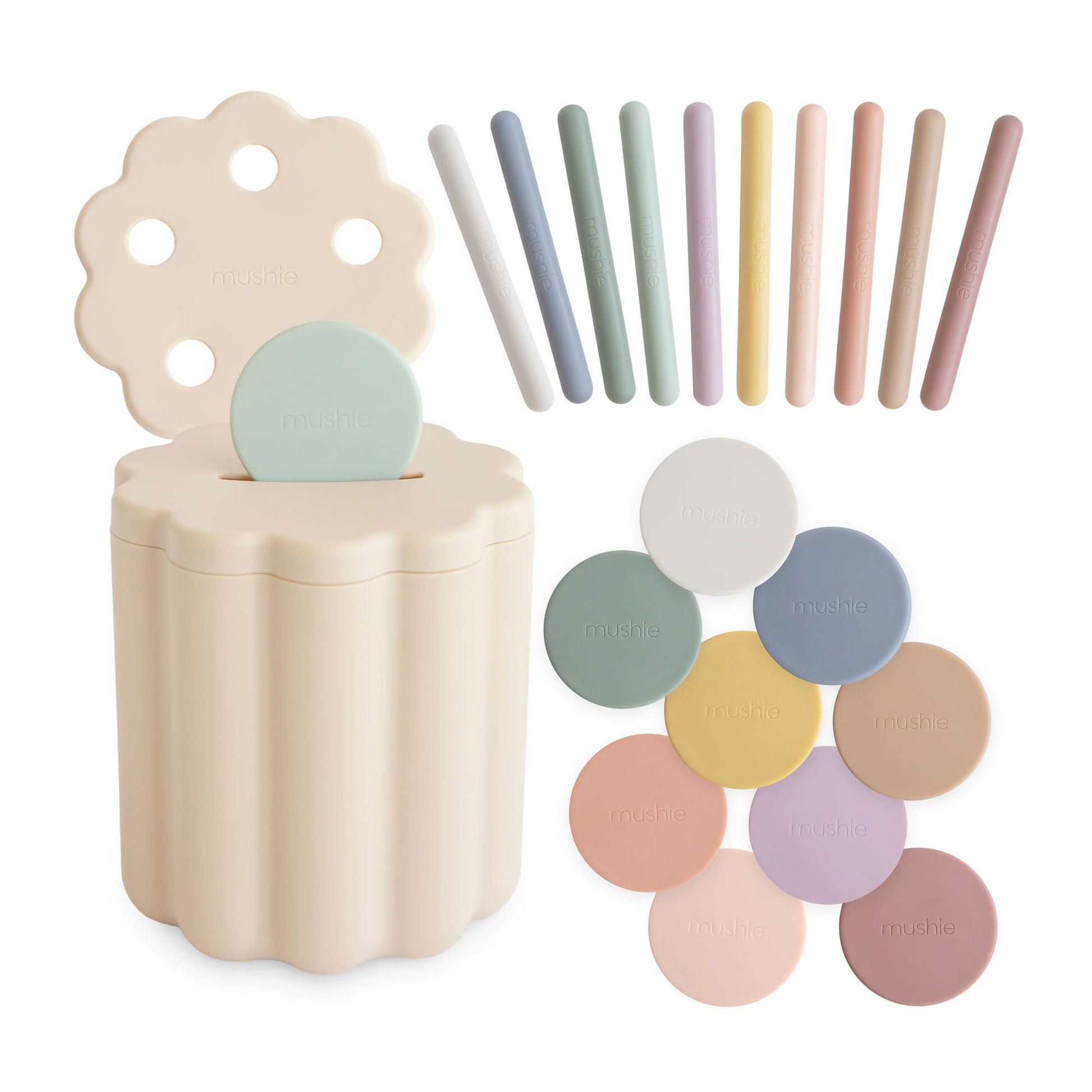 Mushie Coin and Tube Sorting Set