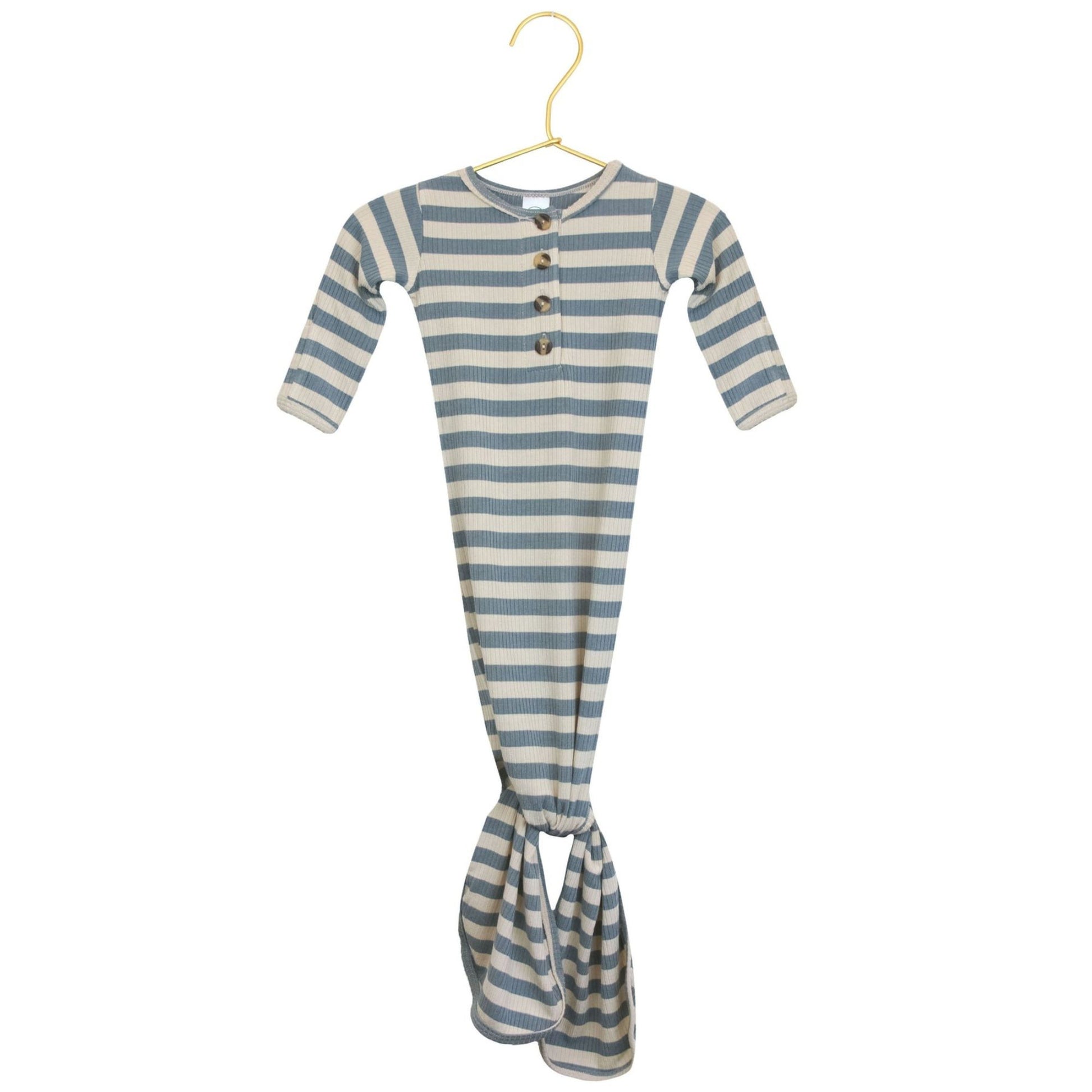 Lou Lou and Company Ribbed Knotted Gown